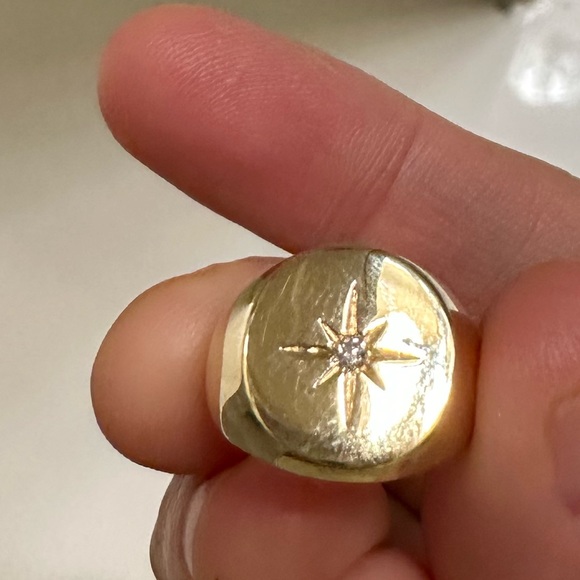 Anine Bing Signet Ring size 4.5 - Picture 5 of 5